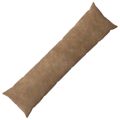 vidaXL Cushion with Pillow HEERLEN Taupe 40 x 145 cm Microfiber Fleece