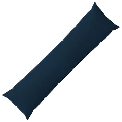vidaXL Cushion with Pillow HEERLEN Blue 40 x 145 cm Microfiber Fleece