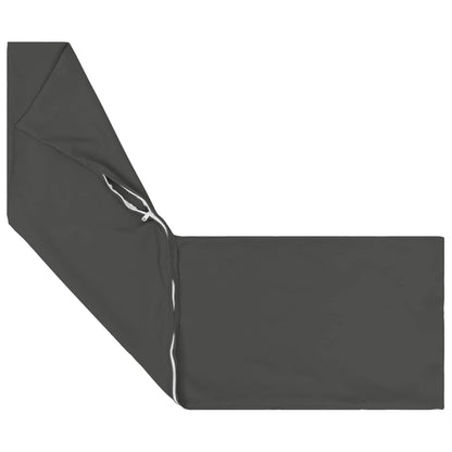 vidaXL Cushion with Pillow HEERLEN Anthracite 40 x 145 cm Polyester
