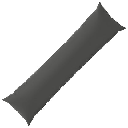 vidaXL Cushion with Pillow HEERLEN Anthracite 40 x 145 cm Polyester