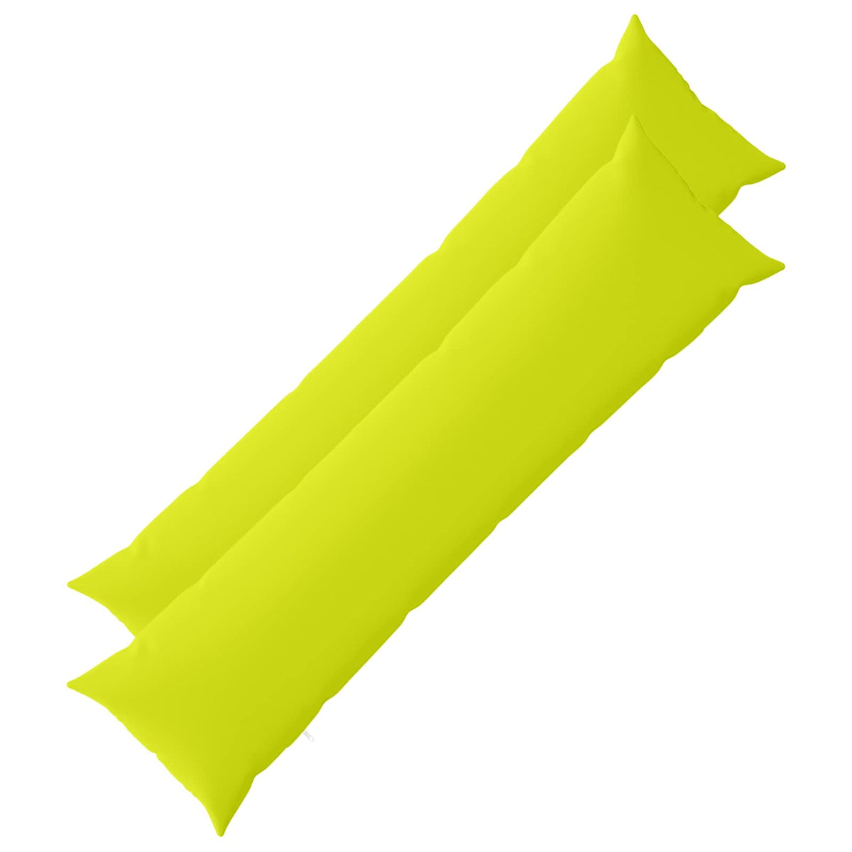vidaXL Cushion with Pillow HEERLEN 2 pcs Bright Green Polyester