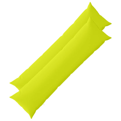 vidaXL Cushion with Pillow HEERLEN 2 pcs Bright Green Polyester