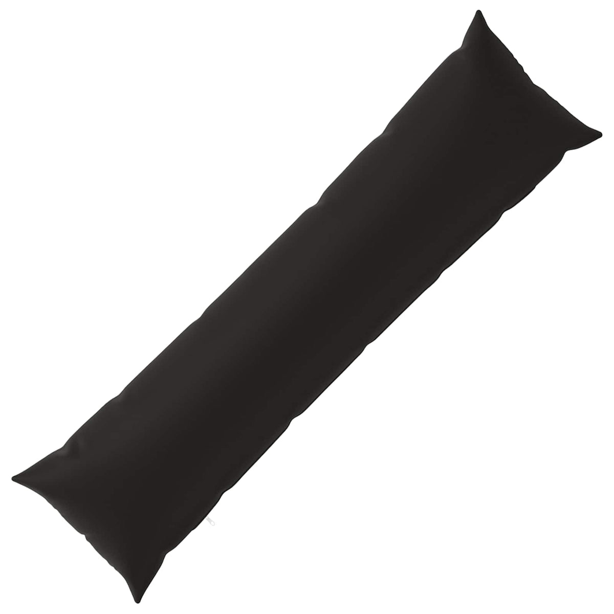 vidaXL Cushion with Pillow HEERLEN Black 40 x 145 cm Polyester