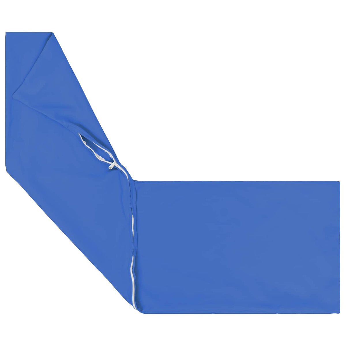 vidaXL Cushion with Pillow HEERLEN 2 pcs Royal Blue Polyester