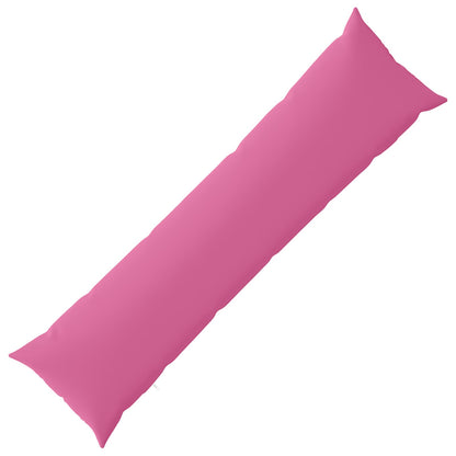 vidaXL Cushion with Pillow HEERLEN Pink 40 x 145 cm Polyester