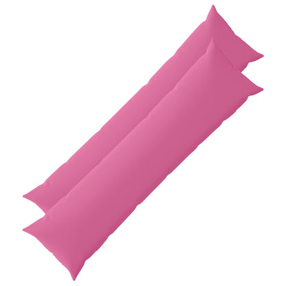 vidaXL Throw Pillow 2 pcs HEERLEN Pink 40 x 145 cm Polyester