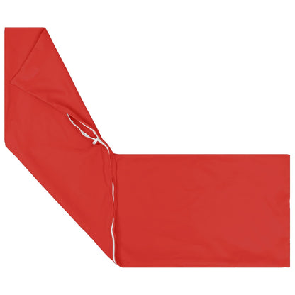 vidaXL Cushion with Pillow HEERLEN Red 40 x 145 cm Polyester