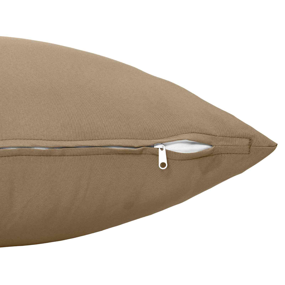 vidaXL Cushion with Pillow HEERLEN 2 pcs Taupe Polyester