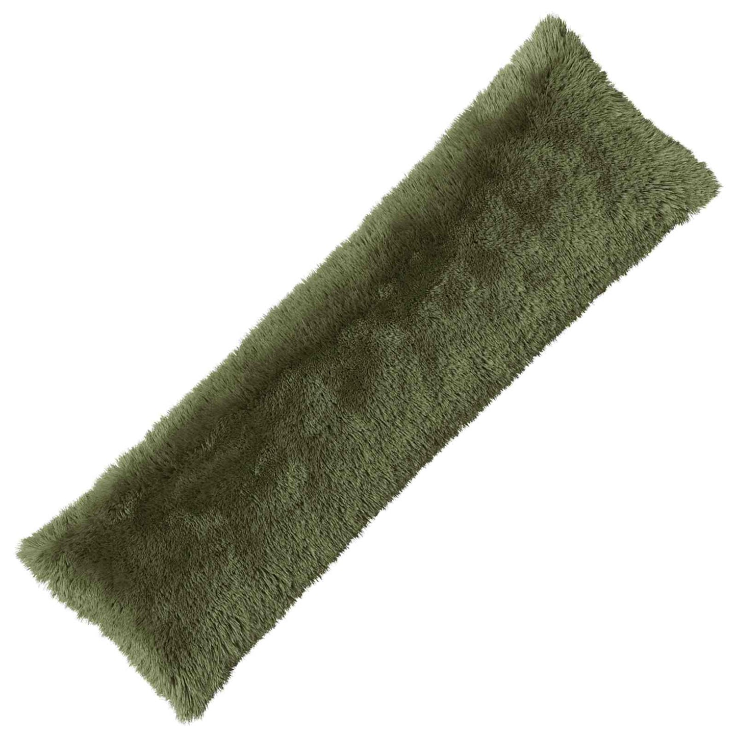 vidaXL Cushion with Pillow HEERLEN 2 pcs Green PV Fleece
