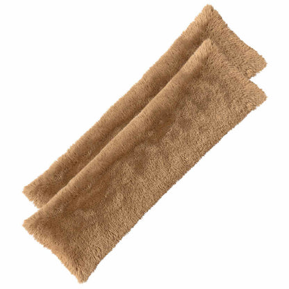 vidaXL Cushion with Pillow HEERLEN Taupe 40 x 145 cm PV Fleece