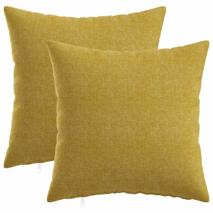 vidaXL Cushion with Pillow HEERLEN 2 pcs Light Green Fabric
