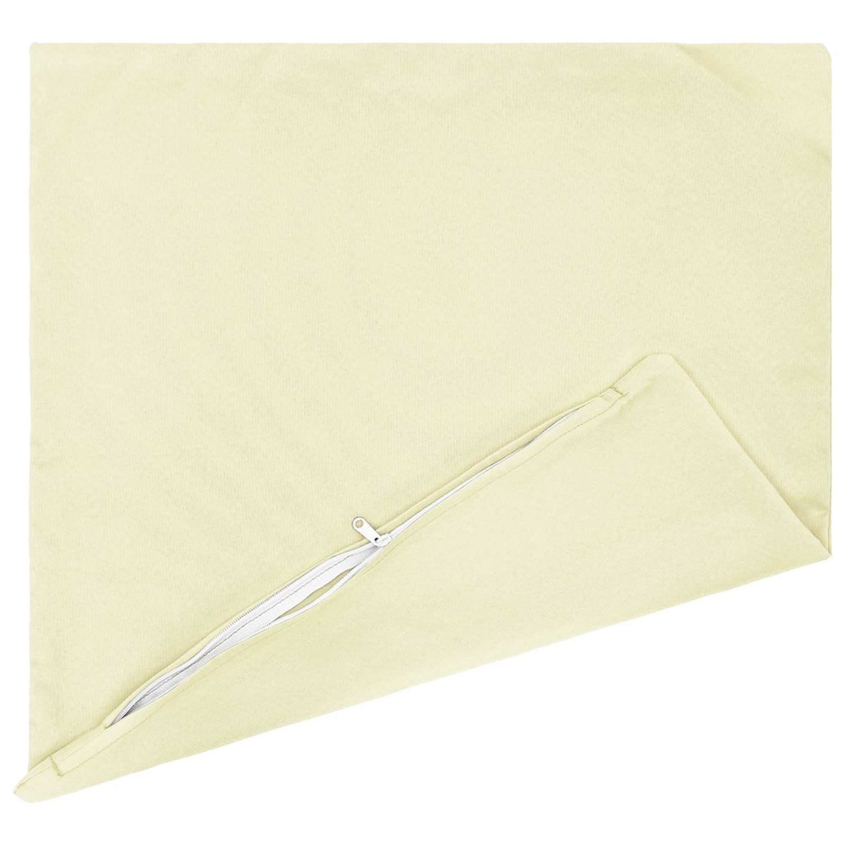 vidaXL Cushion with Pillow HEERLEN 6 pcs Cream Polyester