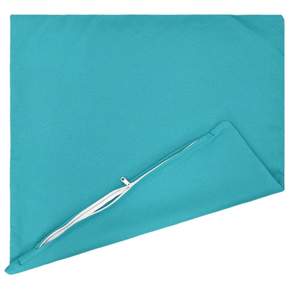 vidaXL Cushion with Pillow HEERLEN 12 pcs Turquoise Polyester