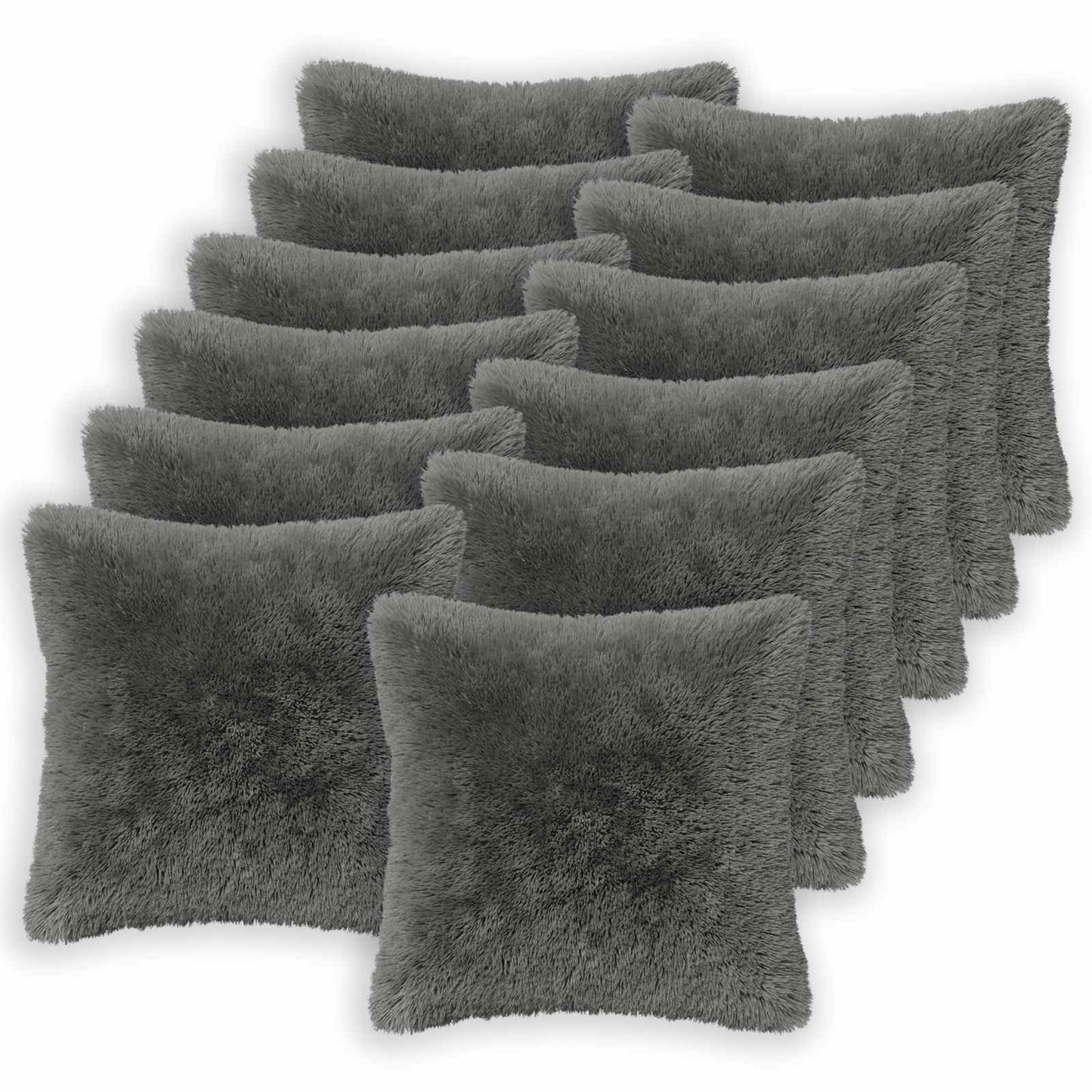vidaXL Cushion with Pillow HEERLEN 2 pcs Light Green PV Fleece