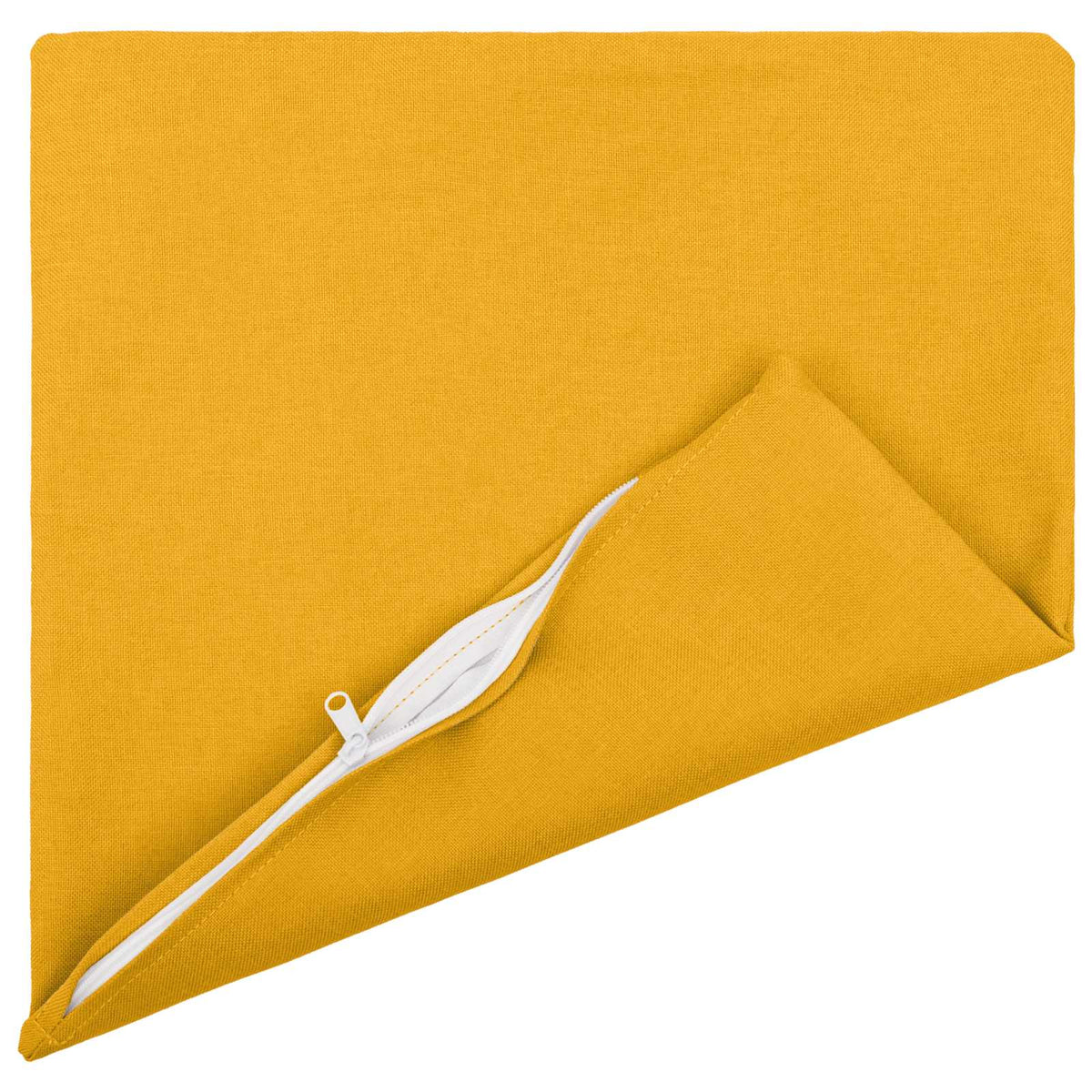 vidaXL Cushion with Pillow HEERLEN 12 pcs Light Yellow Fabric