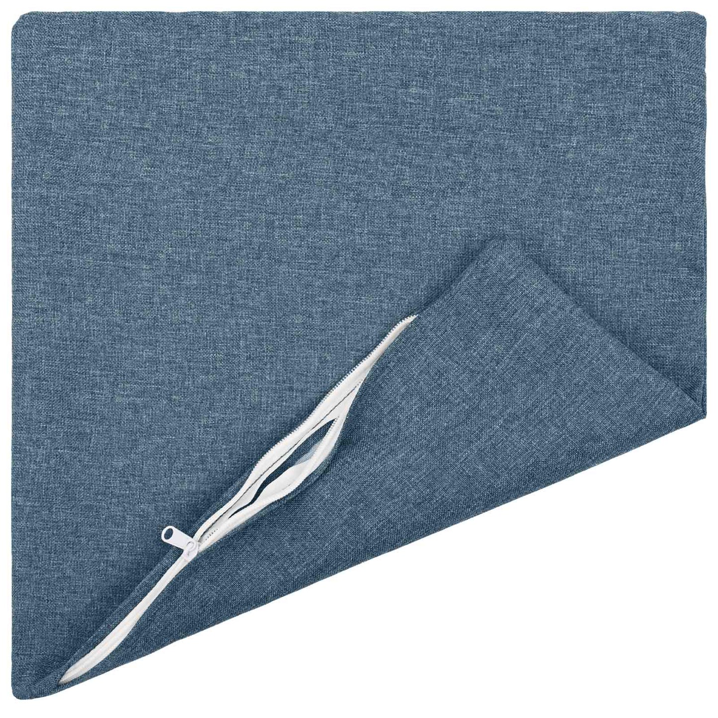 vidaXL Cushion with Pillow HEERLEN 6 pcs Jeans Blue Fabric