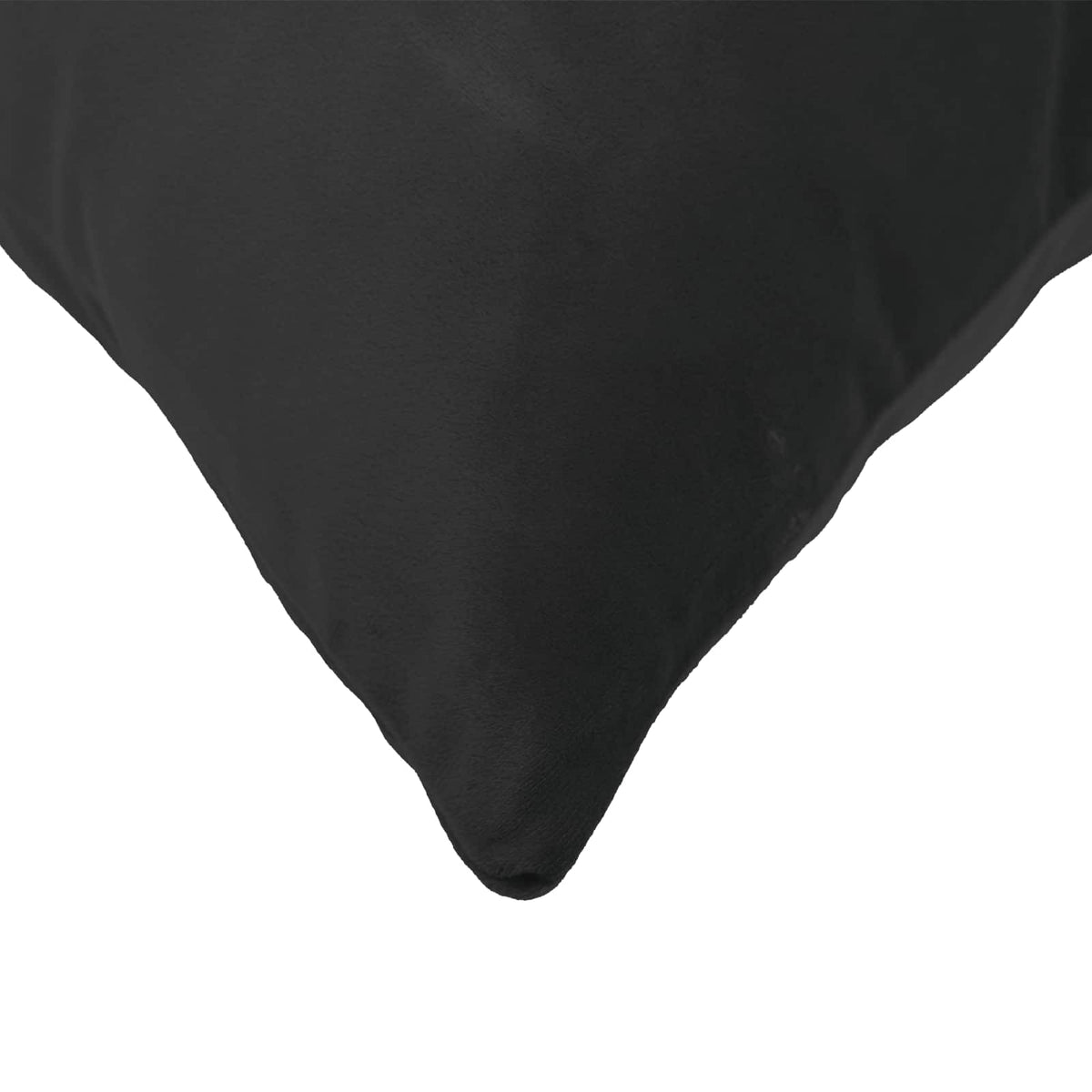 vidaXL Cushion with Pillow HEERLEN 12 pcs Black Velvet