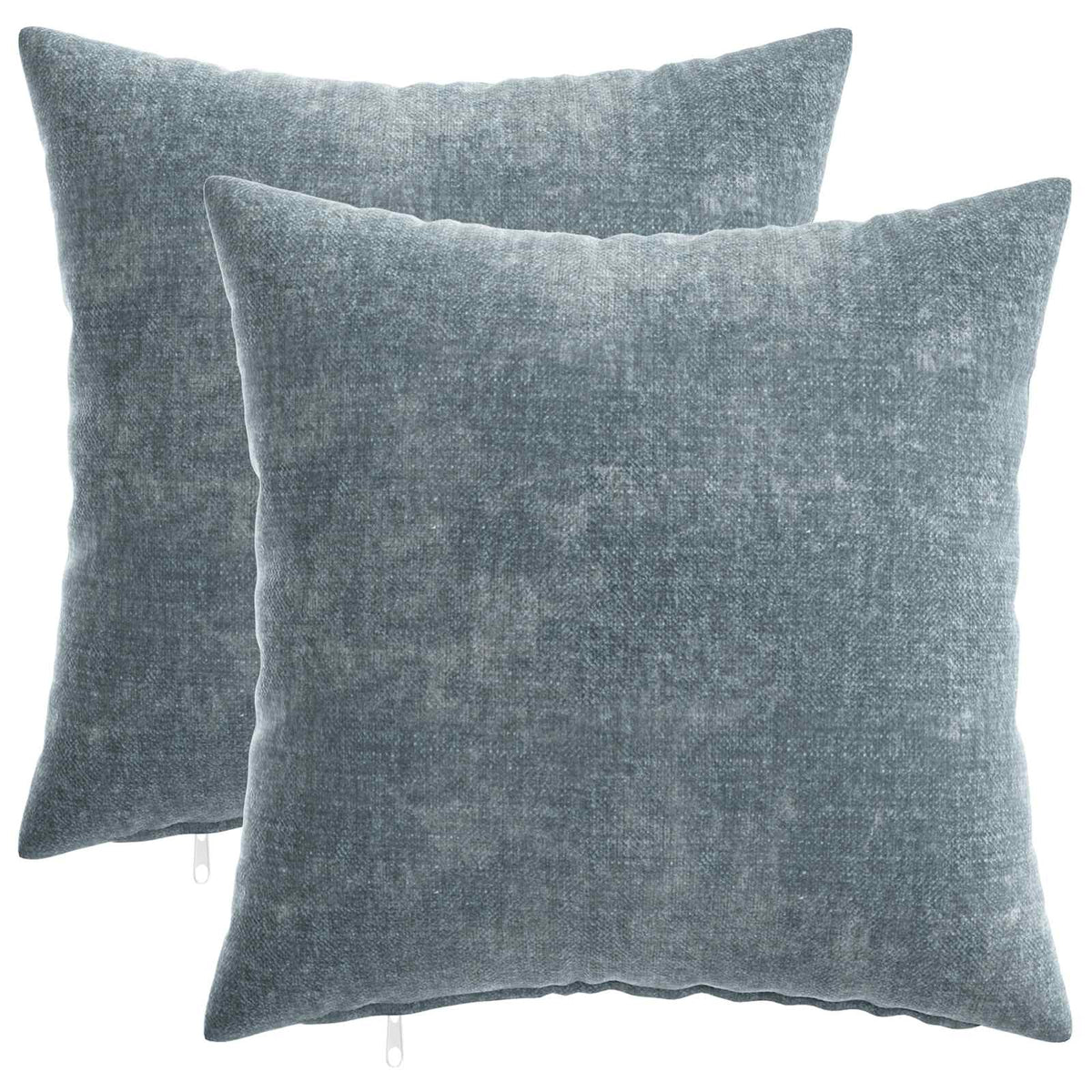 vidaXL Throw Pillow 2 pcs HEERLEN Light Blue 50 x 50 cm