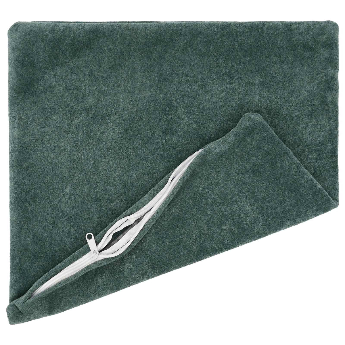 vidaXL Cushion with Pillow HEERLEN 6 pcs Sea Blue Microfiber Fleece