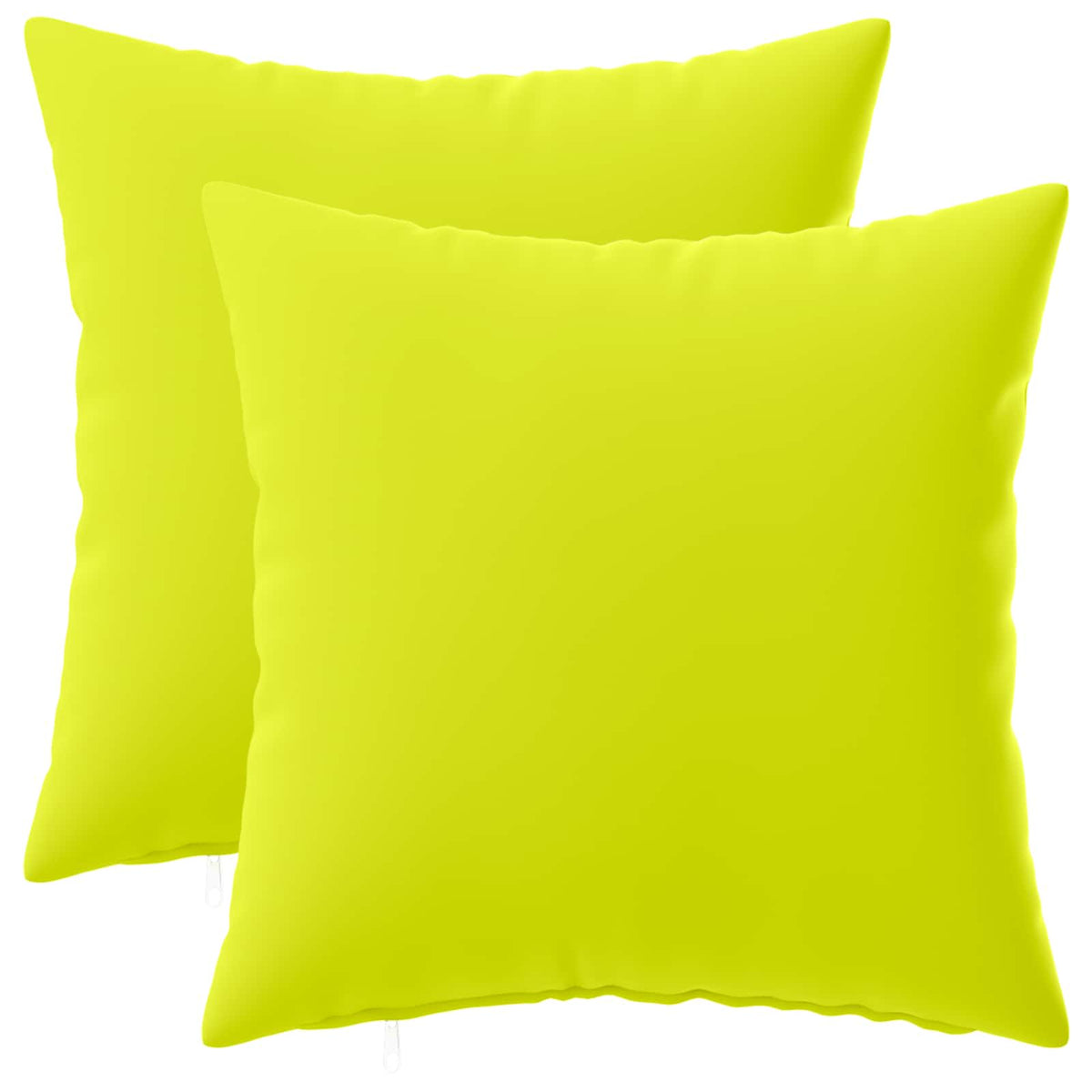 vidaXL Cushion with Pillow HEERLEN 2 pcs Bright Green Polyester