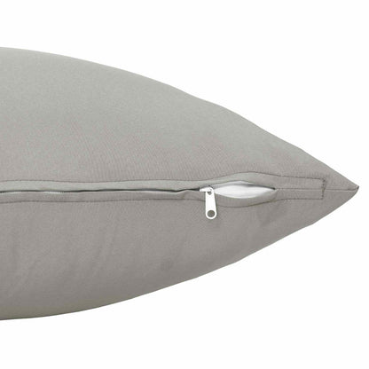 vidaXL Cushion with Pillow HEERLEN 6 pcs Grey Polyester