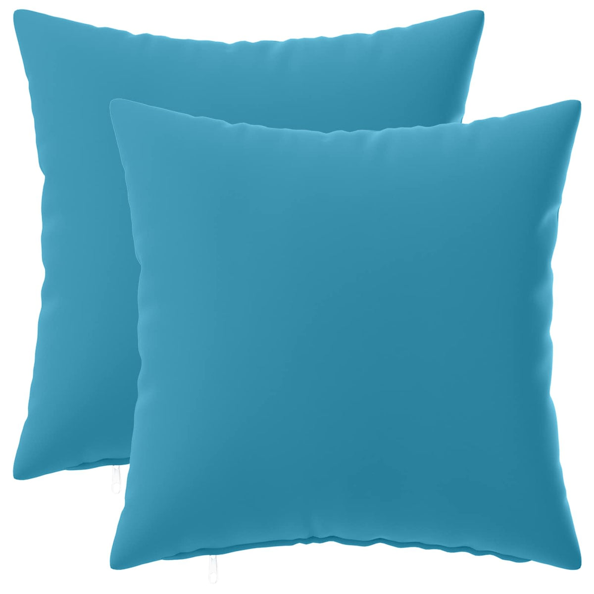 vidaXL Cushion with Pillow HEERLEN 2 pcs Light Blue Polyester