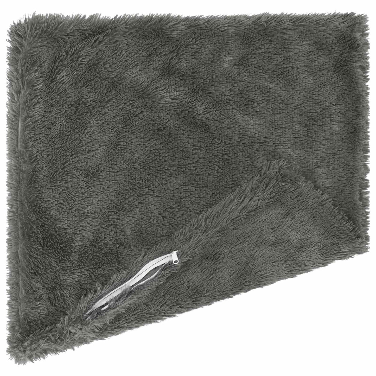 vidaXL Cushion with Pillow HEERLEN 6 pcs Light Green PV Fleece