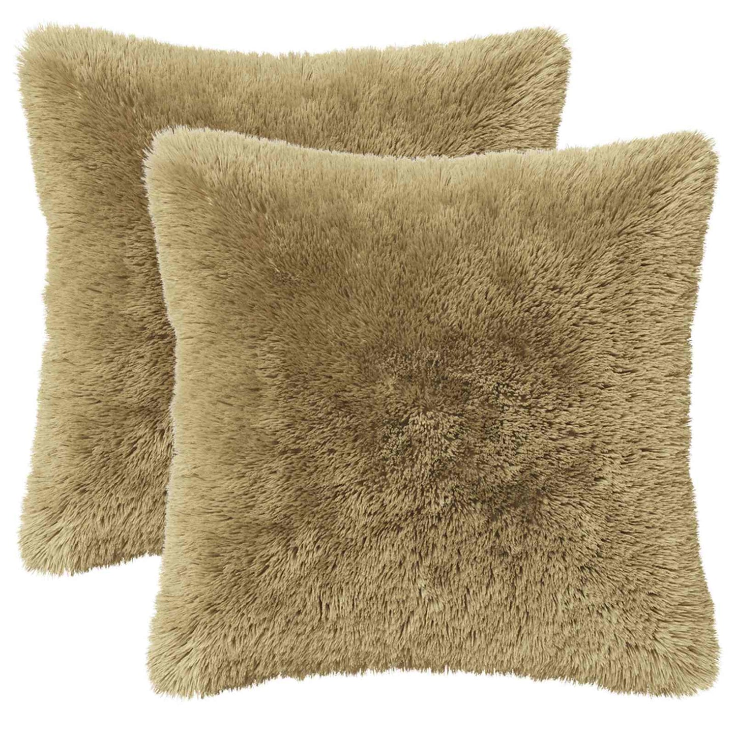 vidaXL Cushion with Pillow HEERLEN 6 pcs Light Grey PV Fleece