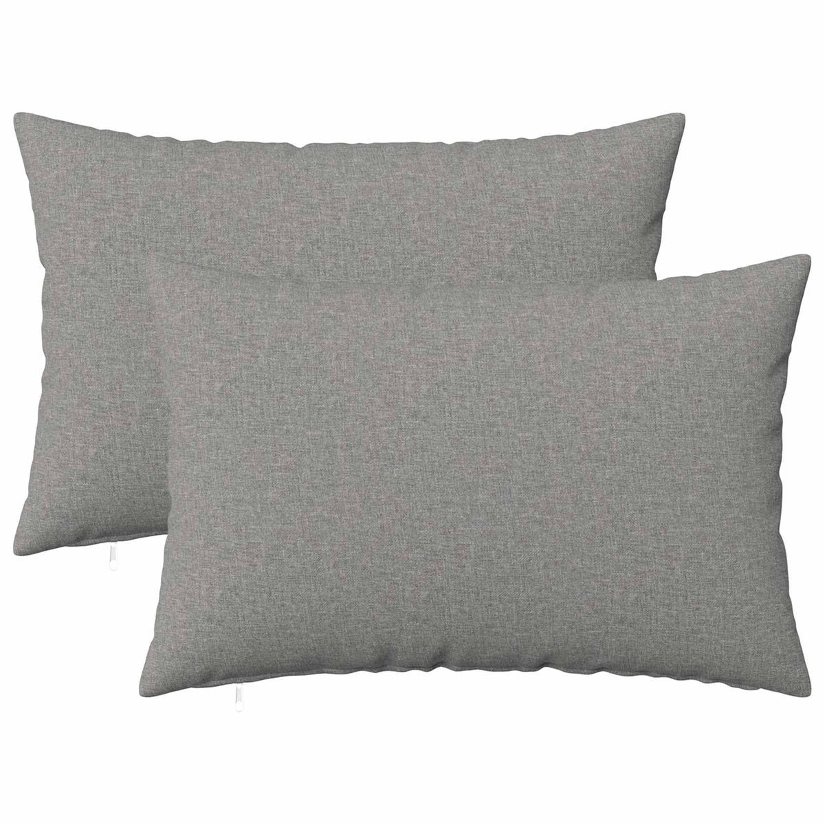 vidaXL Cushion with Pillow HEERLEN 2 pcs Cloud Grey Fabric
