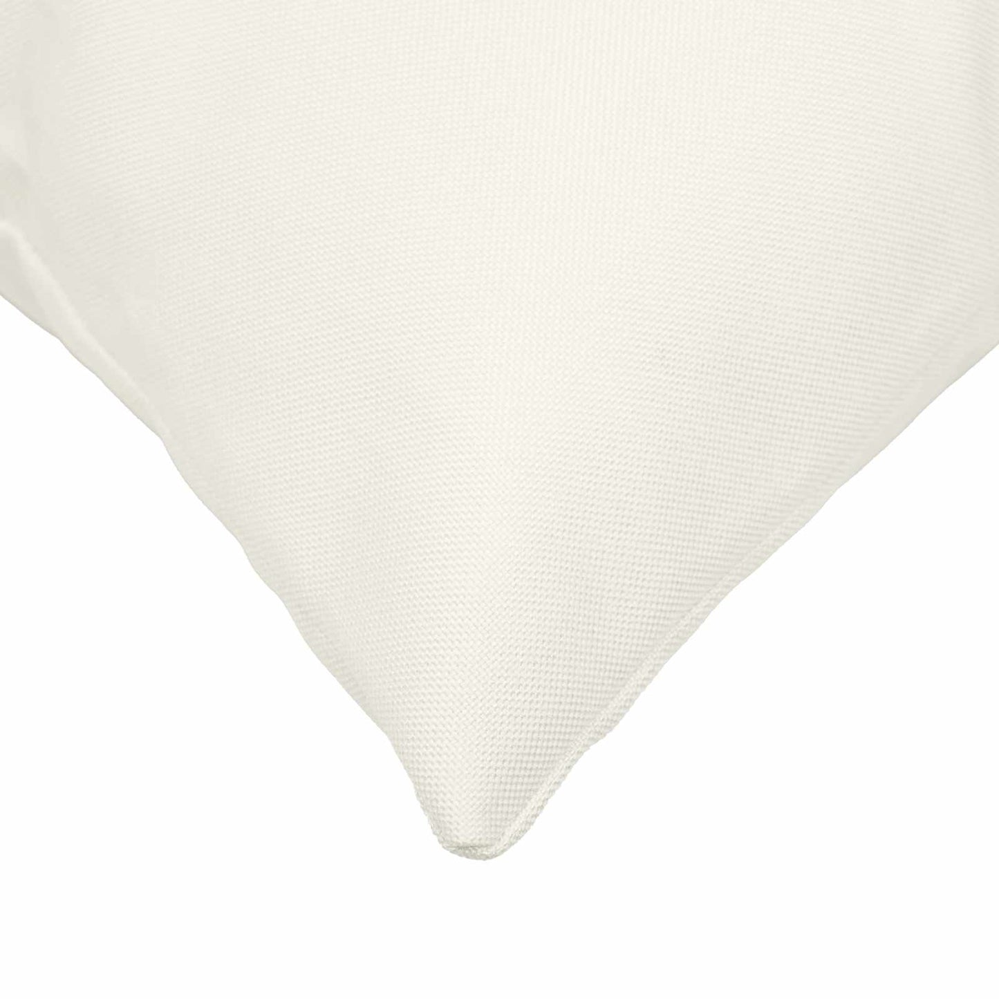 vidaXL Cushion with Pillow HEERLEN 2 pcs White Fabric