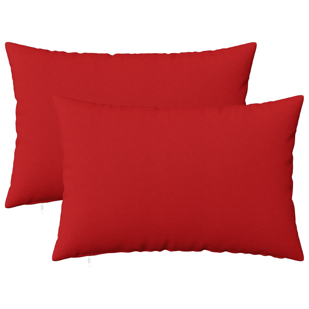 vidaXL Cushion with Pillow HEERLEN 2 pcs Red Fabric