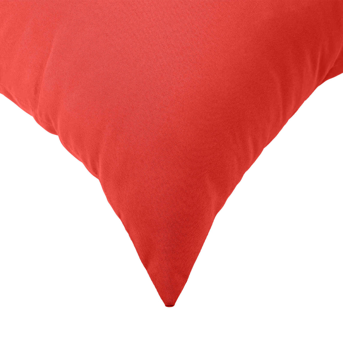 vidaXL Cushion with Pillow HEERLEN 2 pcs Red Polyester