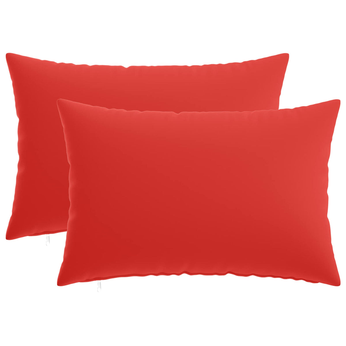vidaXL Cushion with Pillow HEERLEN 2 pcs Red Polyester