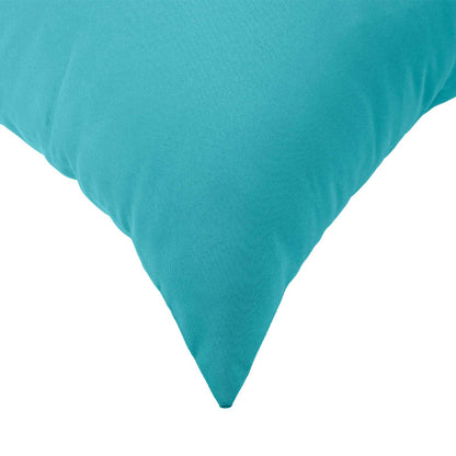 vidaXL Cushion with Pillow HEERLEN 2 pcs Turquoise Polyester