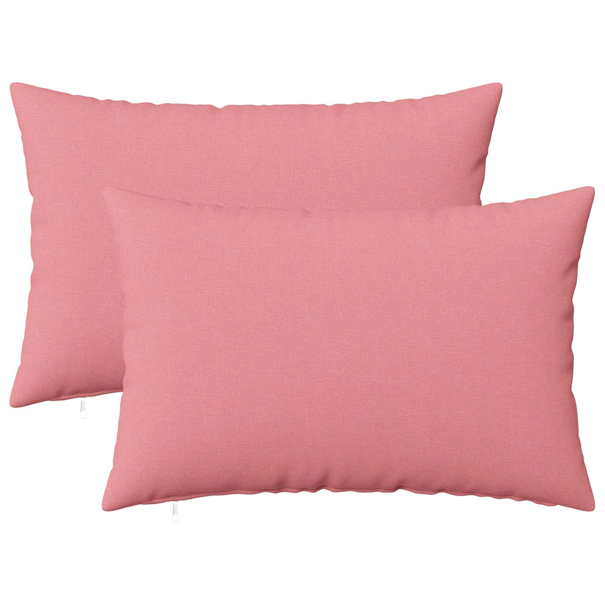vidaXL Cushion with Pillow HEERLEN 2 pcs Pink Fabric