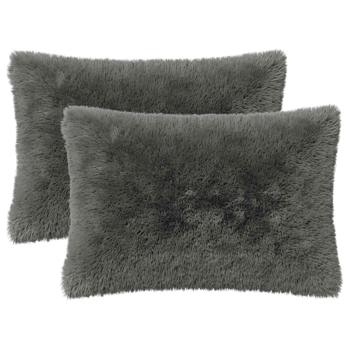 vidaXL Cushion with Pillow HEERLEN 2 pcs Light Green PV Fleece
