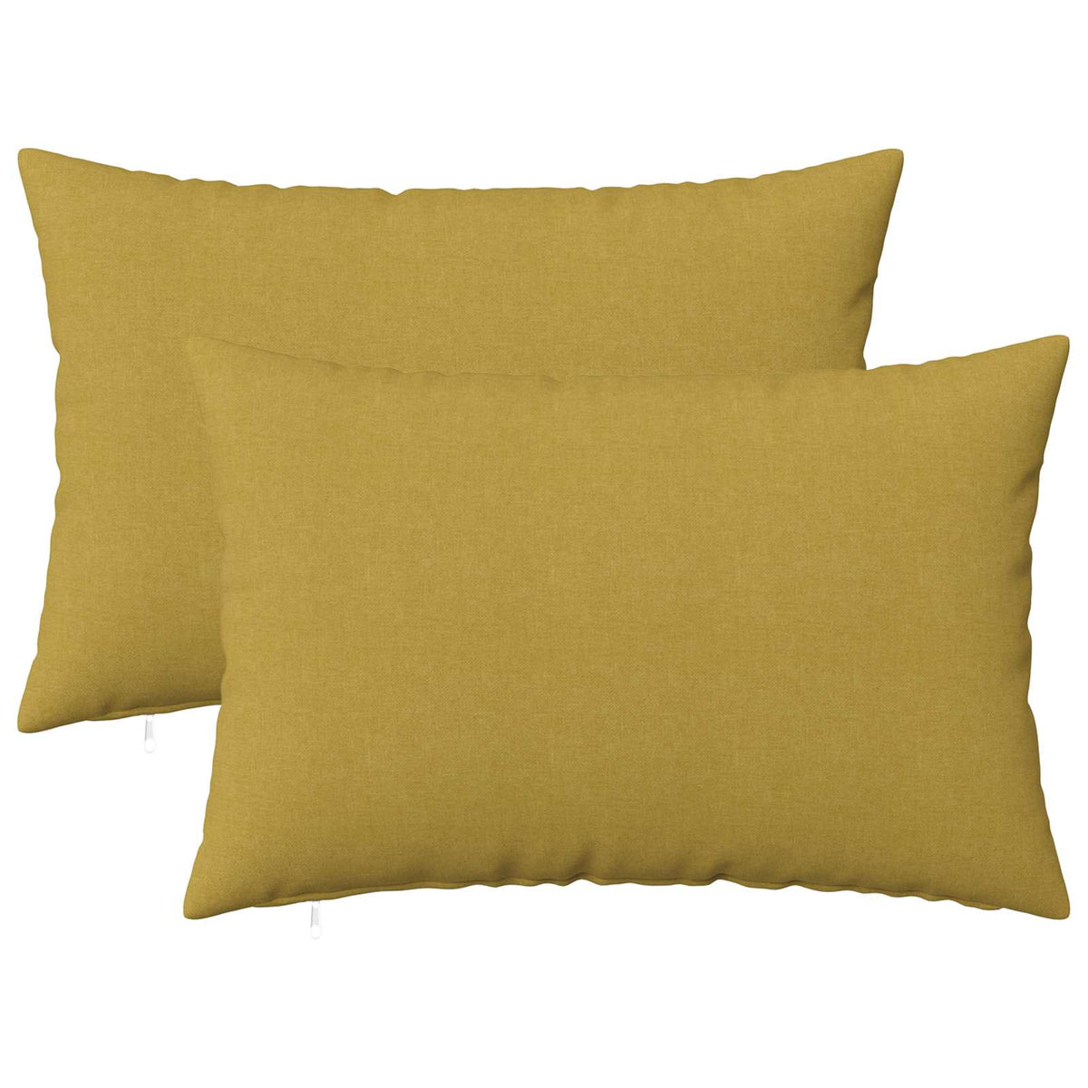 vidaXL Cushion with Pillow HEERLEN 2 pcs Light Green Fabric