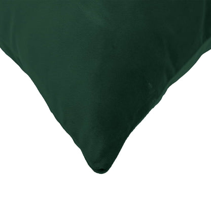 vidaXL Cushion with Pillow HEERLEN 2 pcs Dark Green Velvet