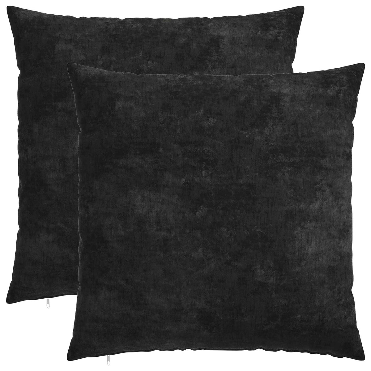 vidaXL Throw Pillow 2 pcs HEERLEN Anthracite 55 x 55 cm