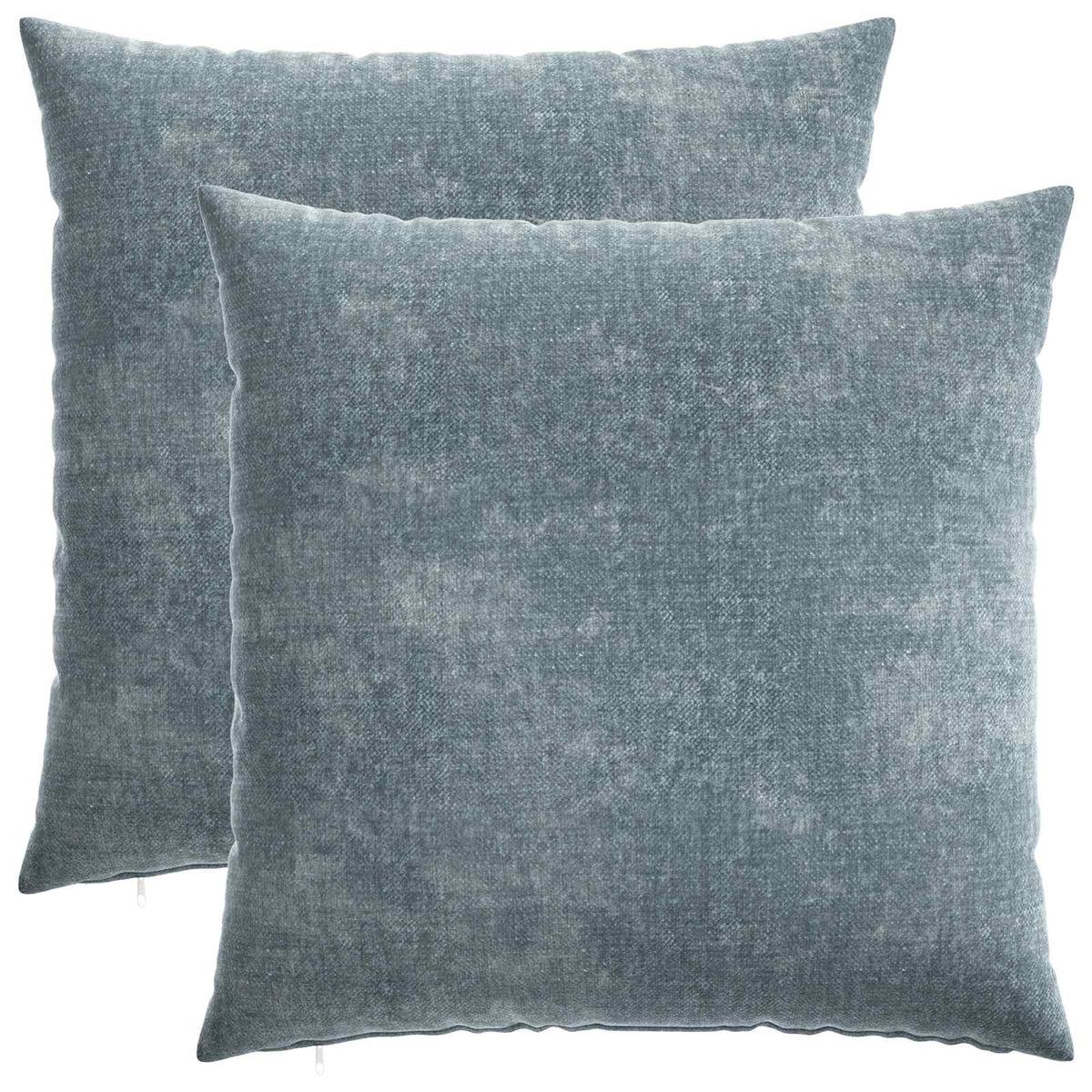 vidaXL Throw Pillow 2 pcs HEERLEN Light Blue 55 x 55 cm
