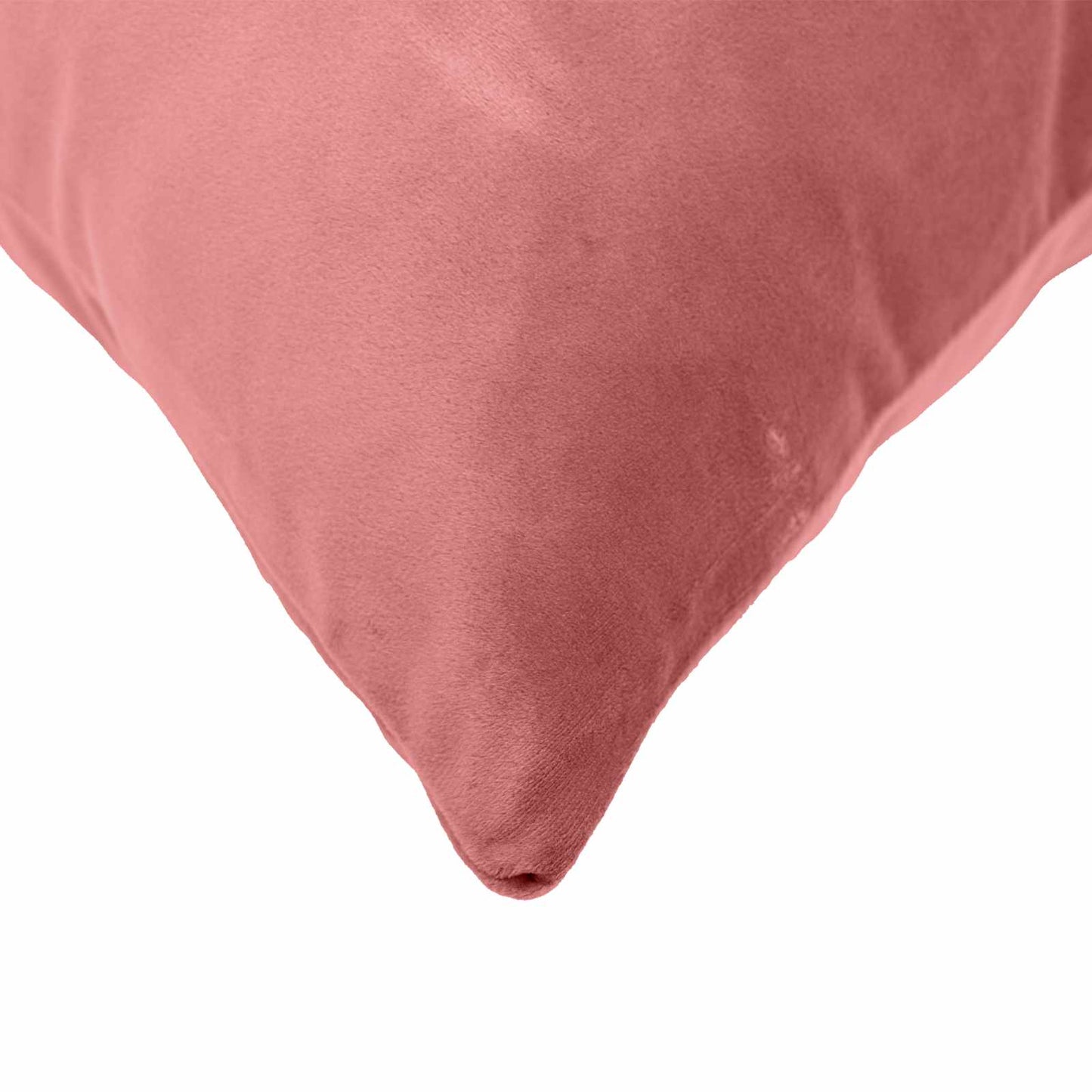 vidaXL Cushion with Pillow HEERLEN 2 pcs Pink Velvet