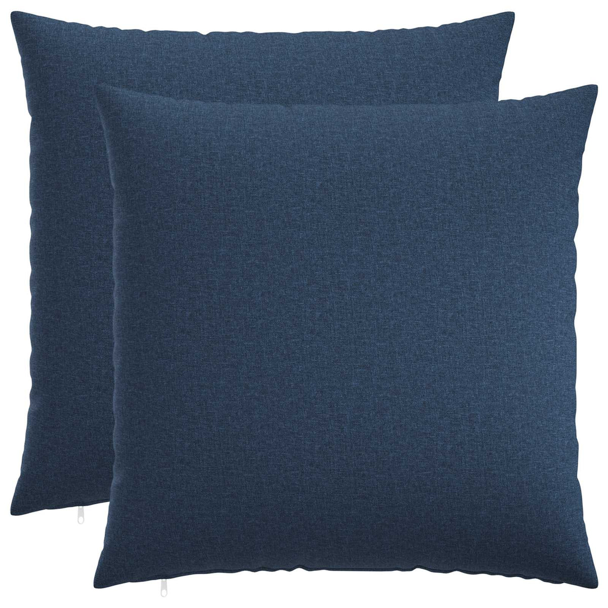 vidaXL Cushion with Pillow HEERLEN 2 pcs Blue Fabric