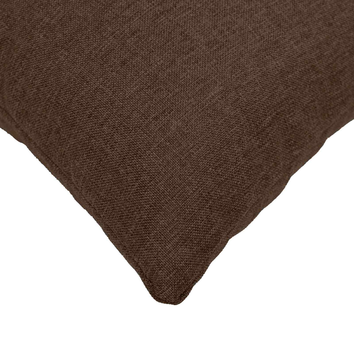 vidaXL Cushion with Pillow HEERLEN 2 pcs Brown Fabric