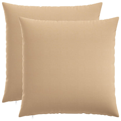 vidaXL Cushion with Pillow HEERLEN 2 pcs Cream Fabric