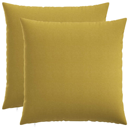 vidaXL Cushion with Pillow HEERLEN 2 pcs Light Green Fabric