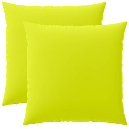vidaXL Cushion with Pillow HEERLEN 2 pcs Bright Green Polyester