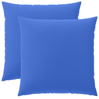 vidaXL Cushion with Pillow HEERLEN 2 pcs Royal Blue Polyester