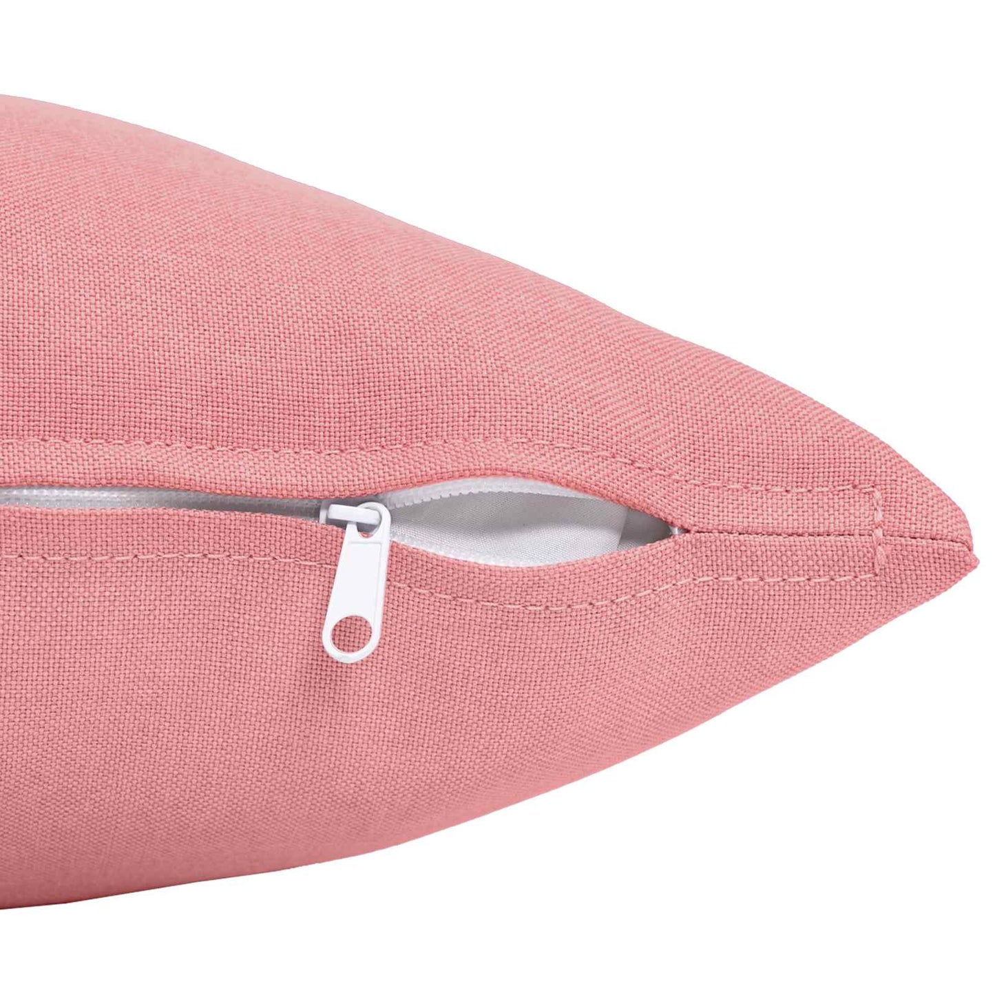 vidaXL Cushion with Pillow HEERLEN 2 pcs Pink Fabric