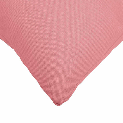 vidaXL Cushion with Pillow HEERLEN 2 pcs Pink Fabric