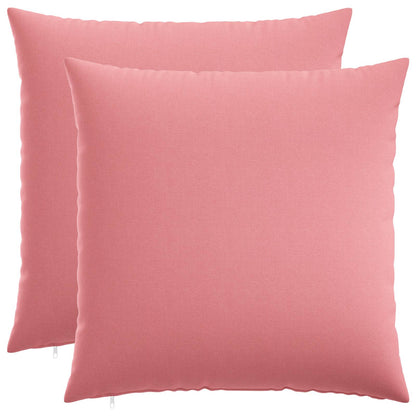 vidaXL Cushion with Pillow HEERLEN 2 pcs Pink Fabric